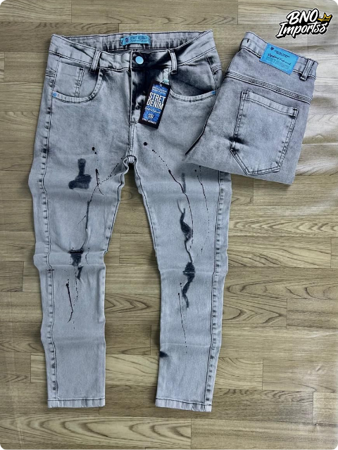 Calça Jeans Clara Masculina Estilo Jogador – Street Light Fit