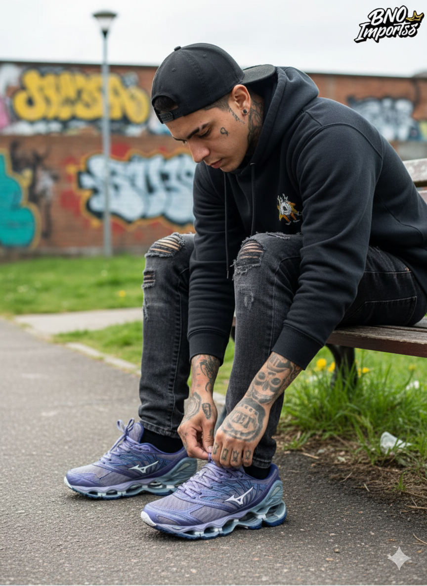 Mizuno Prophecy 8 ( ROXO ) - Refletivo Ultimo par